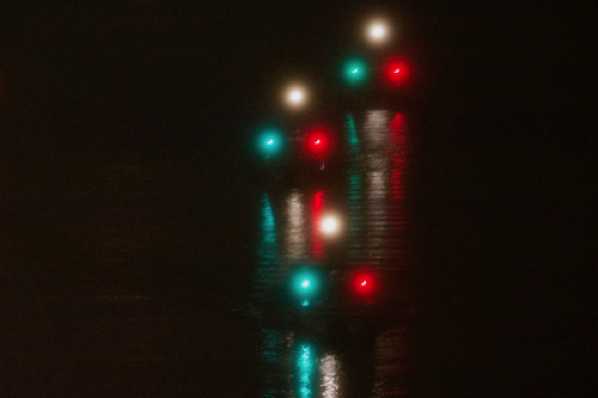12 October 2022 - 20:38:15
Spookily eerie. And it's not yet Halloween. Three Officer Training Boats (picket boats to you and me) head down river straight towards TVFTDO.
---------------------
Night exercise aboard BRNC OTB's